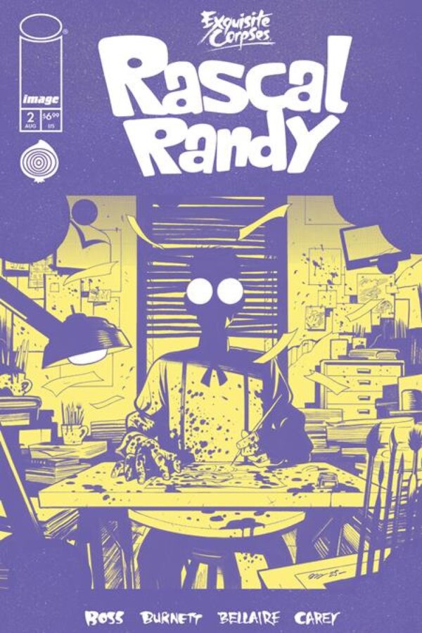 Exquisite Corpses Rascal Randy #2 - (Of 5) Cvr C Dylan Burnett Polybagged With Collectible Card Var (Mr) cover art