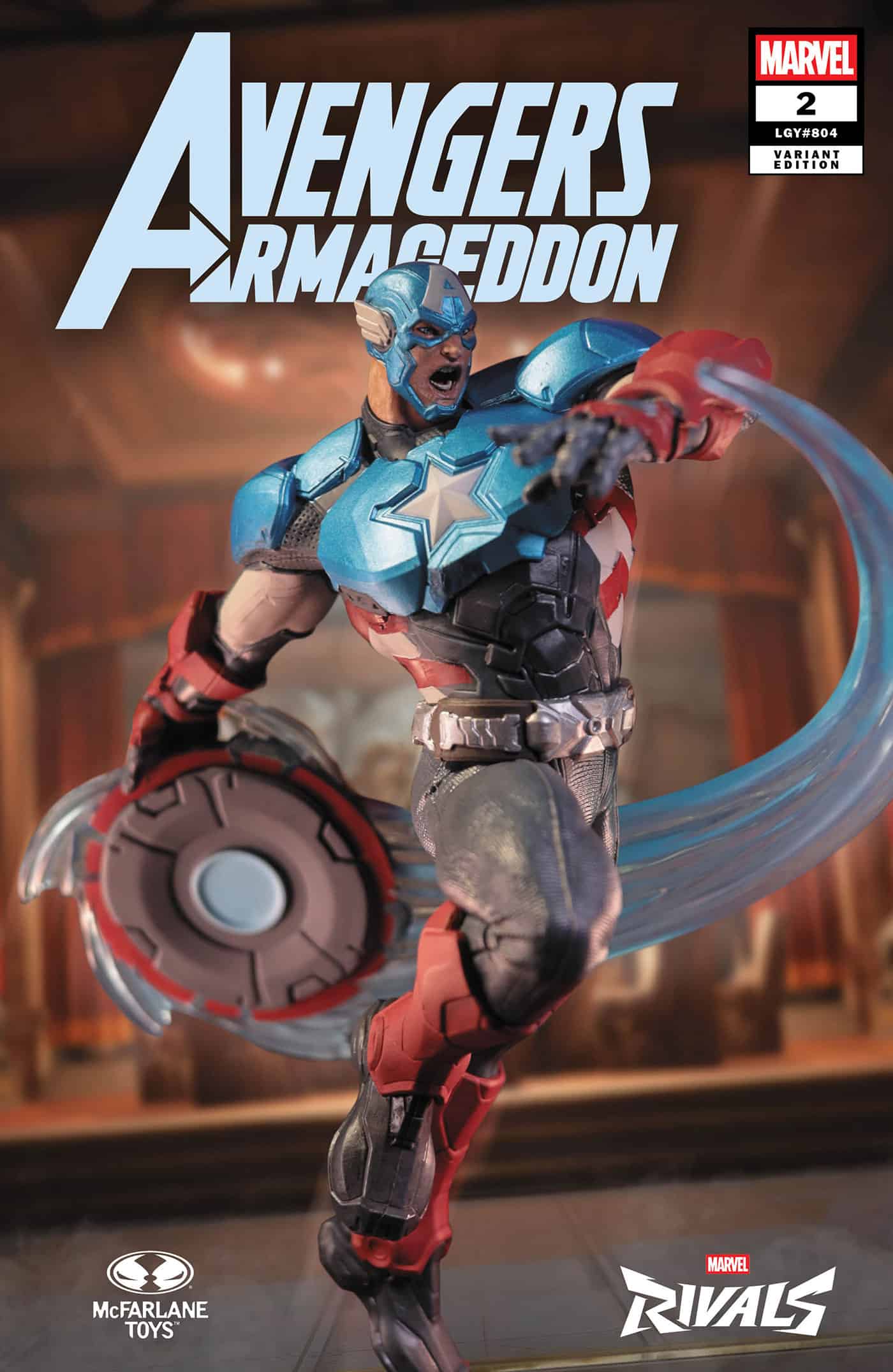 AVENGERS: ARMAGEDDON #2 MCFARLANE TOYS MARVEL RIVALS VARIANT