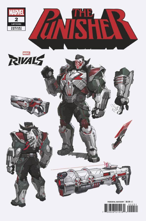 PUNISHER #2 NETEASE GAMES MARVEL RIVALS VARIANT