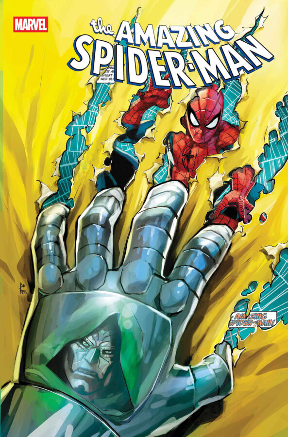 AMAZING SPIDER-MAN #24 ROD REIS DOOM HOMAGE VARIANT