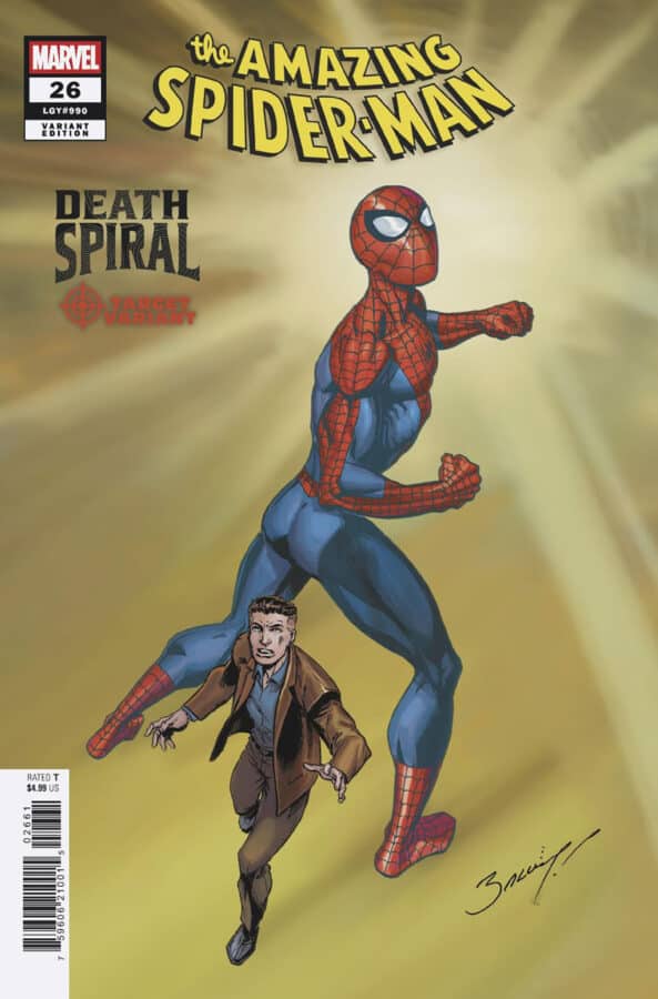 AMAZING SPIDER-MAN #26 MARK BAGLEY CLASSIFIED TARGET VARIANT [DS]