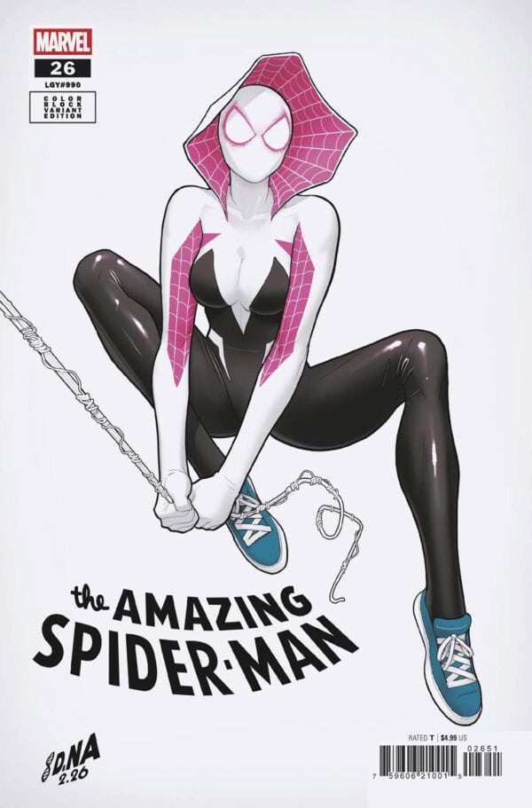 Amazing Spider-man #26 David Nakayama Color Block White Variant