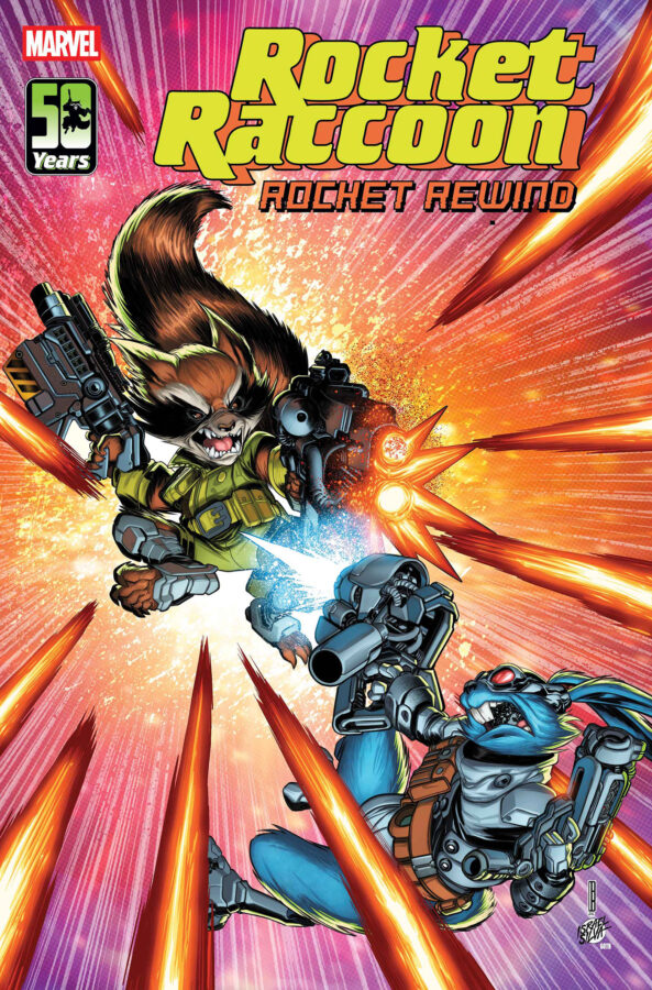 ROCKET RACCOON: ROCKET REWIND #1 DAVID BALDEON VARIANT