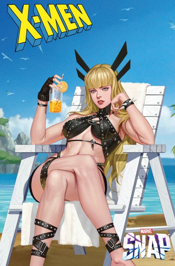 X-MEN #34 INHYUK LEE MARVEL SNAP SWIMSUIT VARIANT