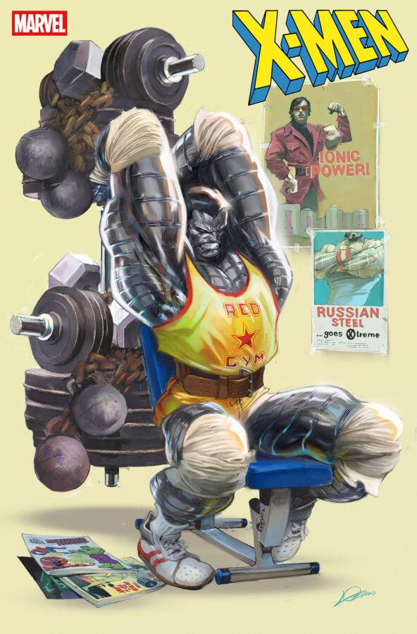X-MEN #34 ALEXANDER LOZANO '80S COLOSSUS VARIANT