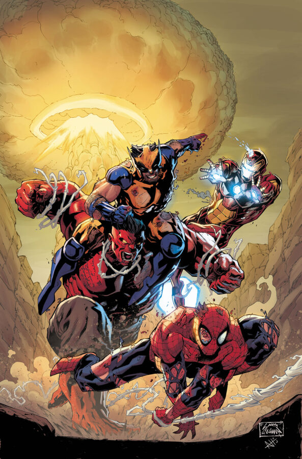 AVENGERS: ARMAGEDDON #1 RYAN STEGMAN RATIO VIRGIN 2ND PRINTING VARIANT[1:25]
