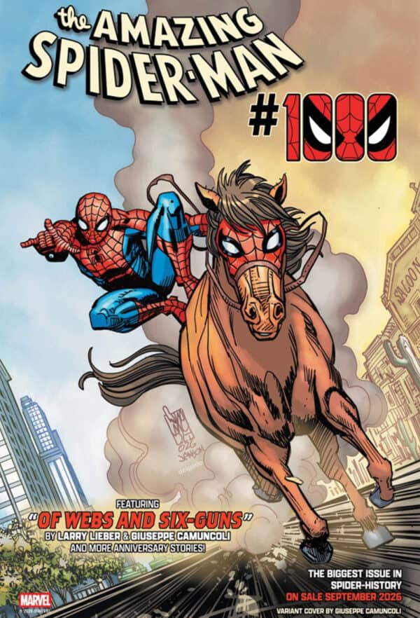 AMAZING SPIDER-MAN #1000 GIUSEPPE CAMUNCOLI VARIANT