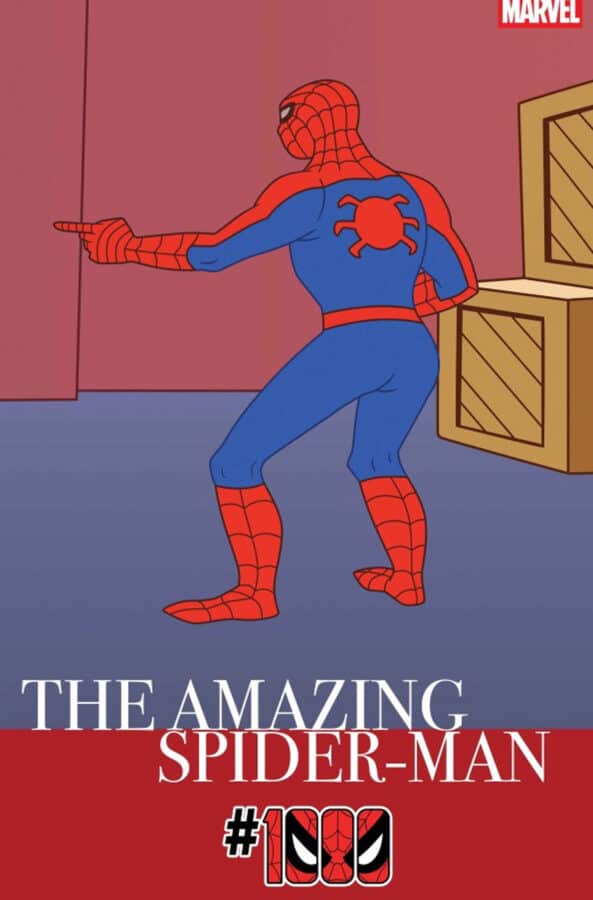 AMAZING SPIDER-MAN #1000 MARVEL ANIMATION SPIDER-MAN 1967 WRAPAROUND VARIANT