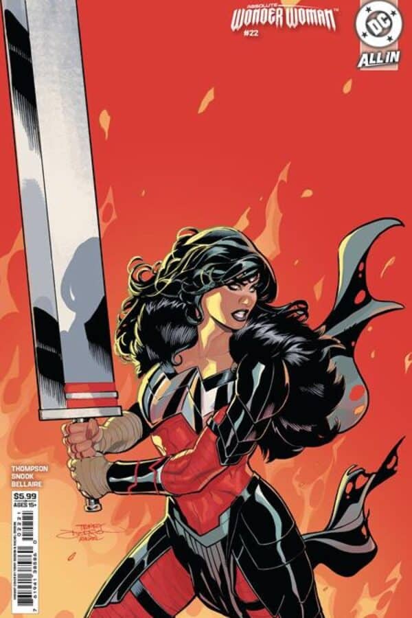 Absolute Wonder Woman #22 - Terry Dodson cover art