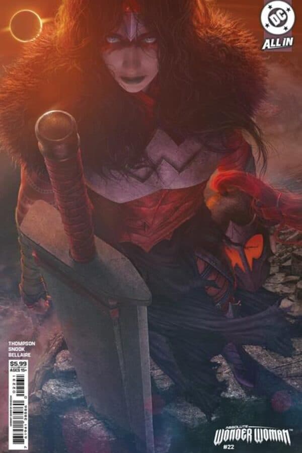 Absolute Wonder Woman #22 - Rahzzah cover art