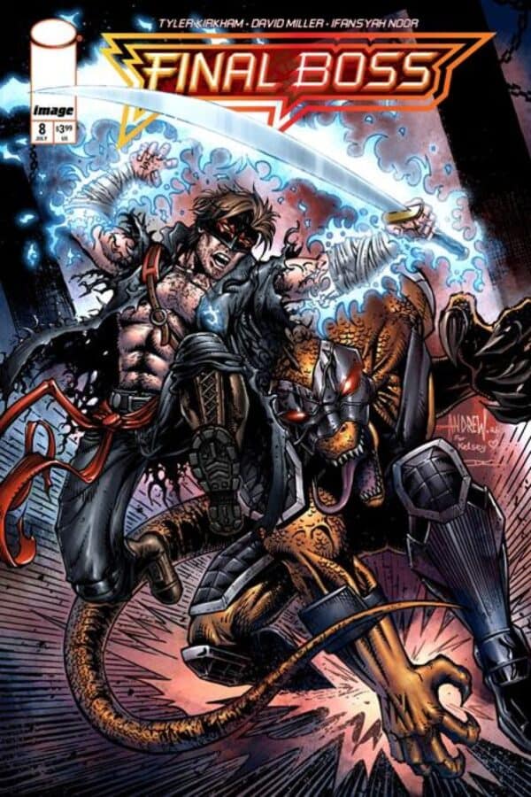Final Boss #8 - Andrew Mangum cover art