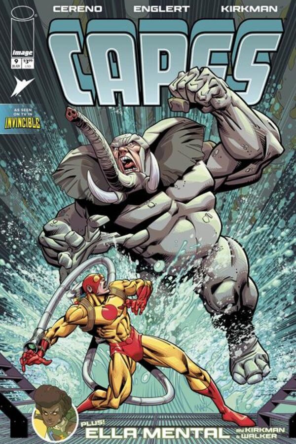Invincible Universe Capes #9 - Main - Mark Englert cover art