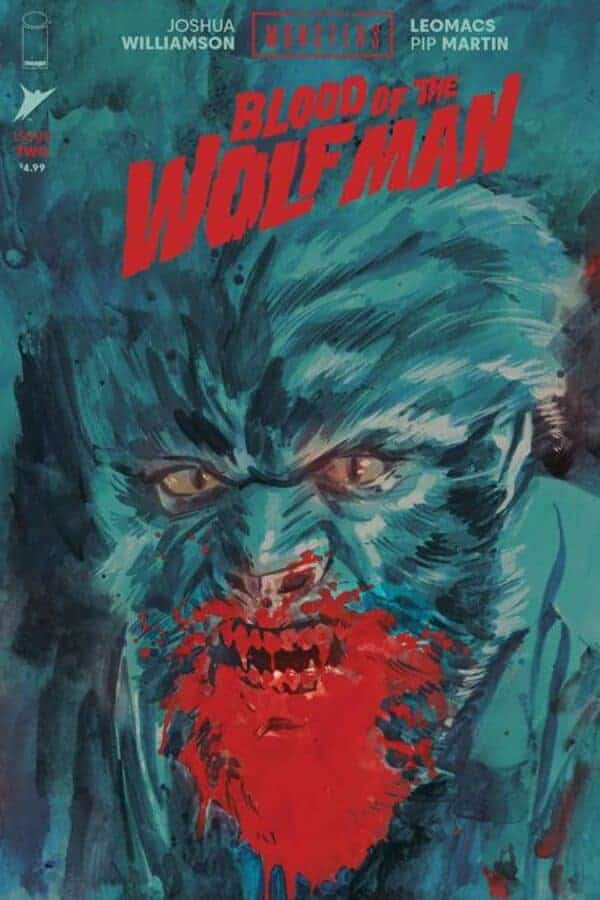 Universal Monsters Blood Of The Wolf Man #2 - Jacob Phillips cover art