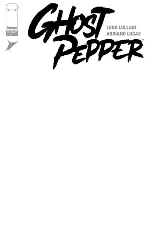Ghost Pepper #13 - Blank Sketch Blank Sketch cover art