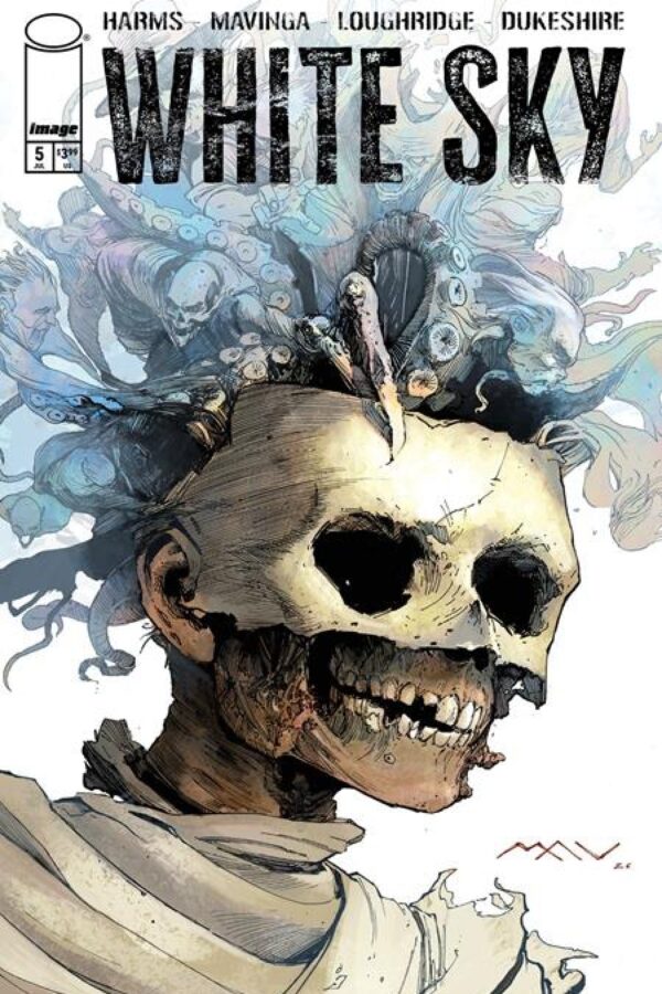 White Sky #5 - Main - JP Mavinga cover art