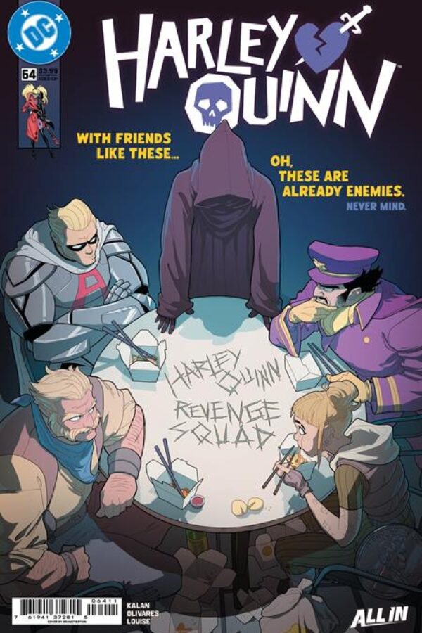 Harley Quinn #64 - Main - Brandt&Stein cover art