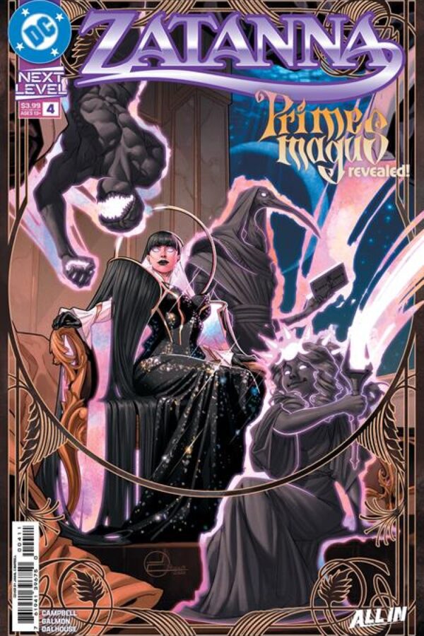 Zatanna #4 - Main - Jamal Campbell cover art