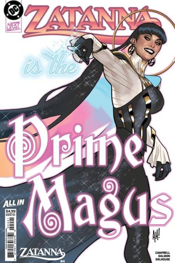 Zatanna #4 - Adam Hughes cover art