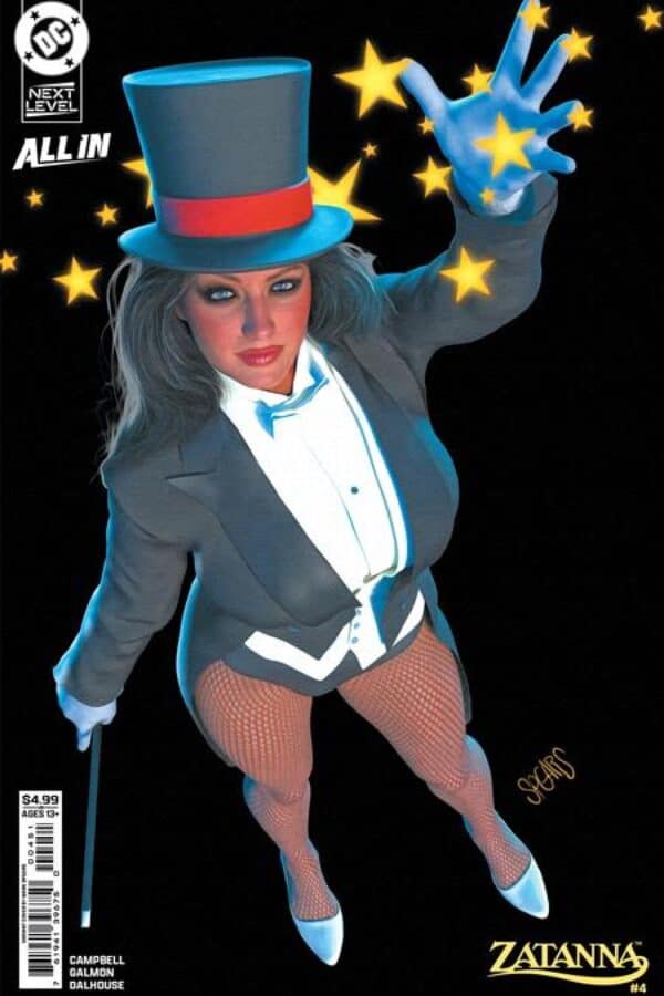Zatanna #4 - Mark Spears cover art