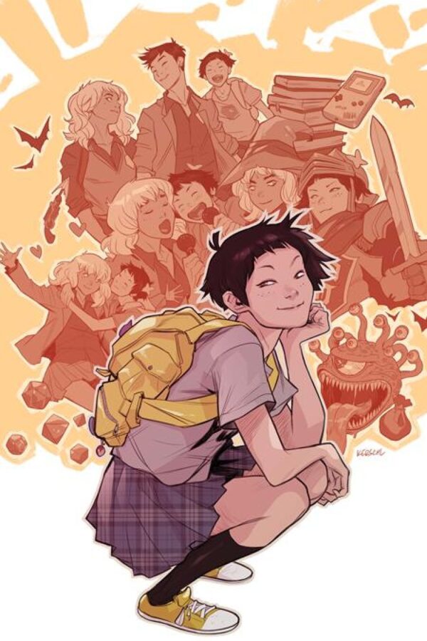 Gotham Academy First Year #6 - Main - Karl Kerschl cover art
