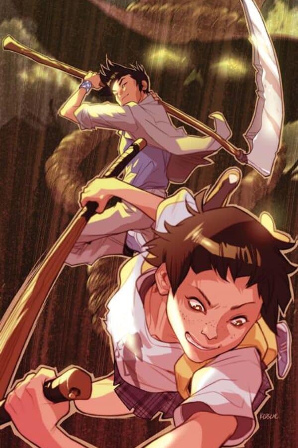 Gotham Academy First Year #6 - Karl Kerschl cover art