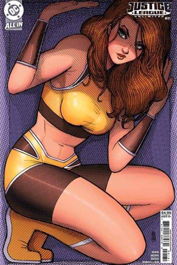 Justice League Unlimited #21 - Nathan Szerdy cover art