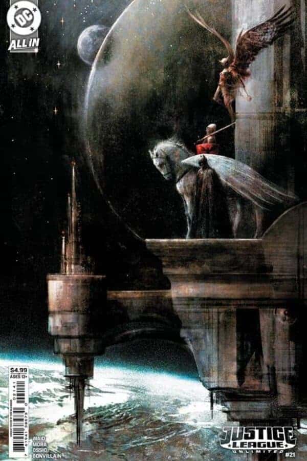 Justice League Unlimited #21 - Seb McKinnon cover art