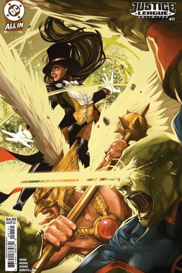 Justice League Unlimited #21 - Don Aguillo cover art