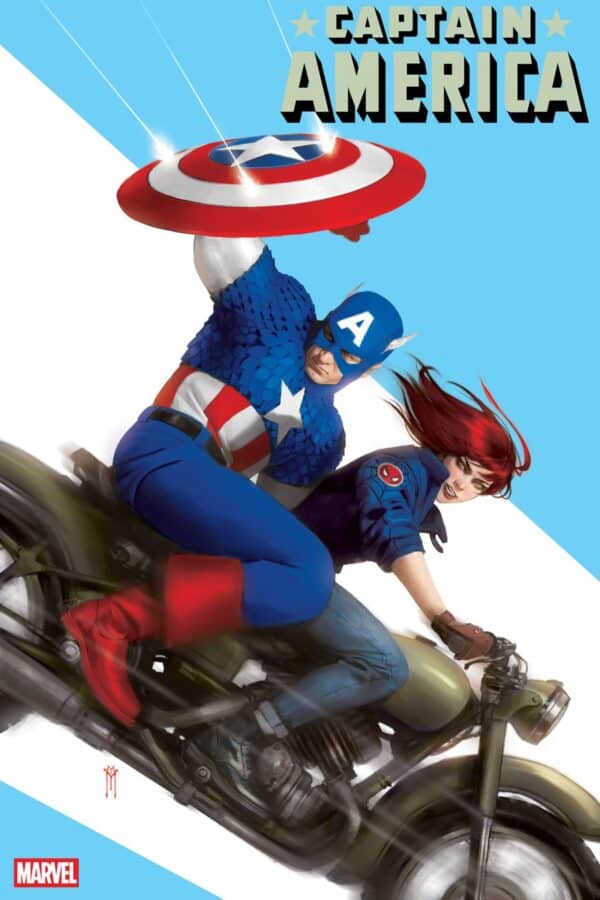 CAPTAIN AMERICA #14 - Miguel Mercado cover art