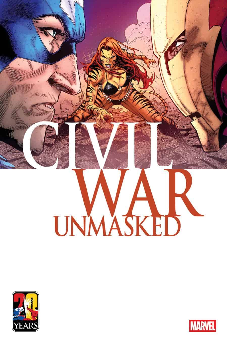 CIVIL WAR: UNMASKED #4 - Main - Geoff Shaw cover art