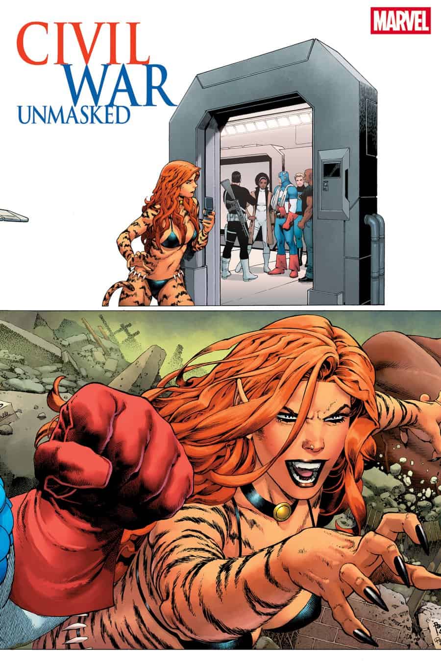CIVIL WAR: UNMASKED #4 - Paulo Siqueira Connecting cover art