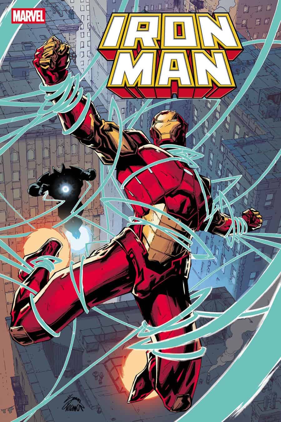 IRON MAN #8 - Main - Ryan Stegman cover art