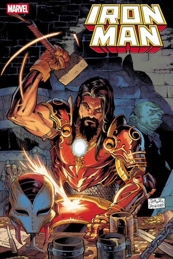 IRON MAN #8 - Netho Diaz cover art