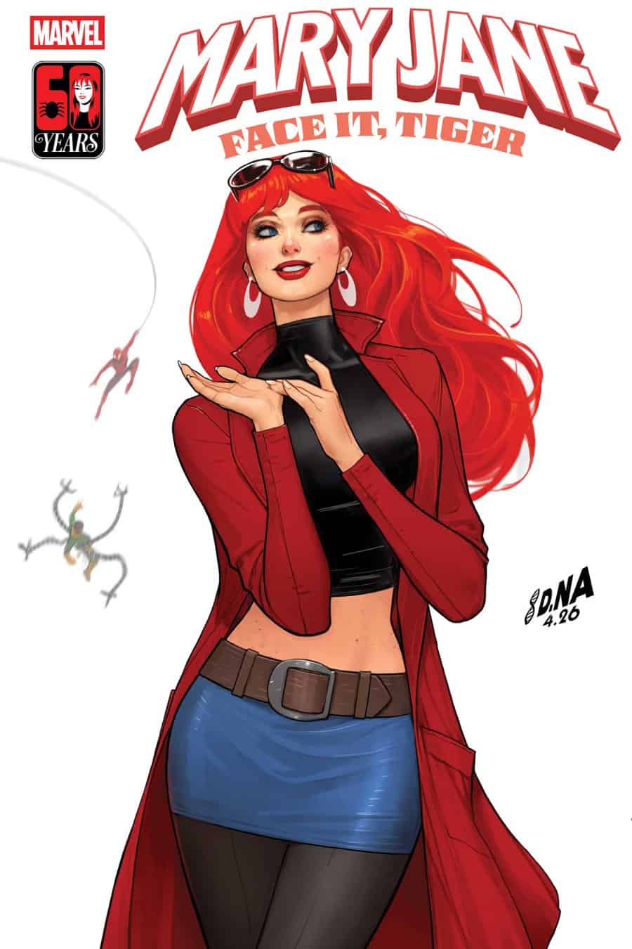 MARY JANE: FACE IT, TIGER #1 - David Nakayama cover art
