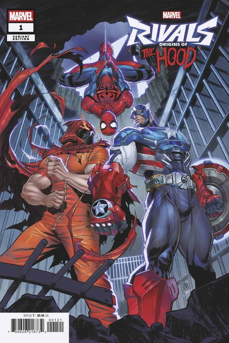 ORIGINS OF THE HOOD: MARVEL RIVALS #1 - Federico Sabbatini cover art