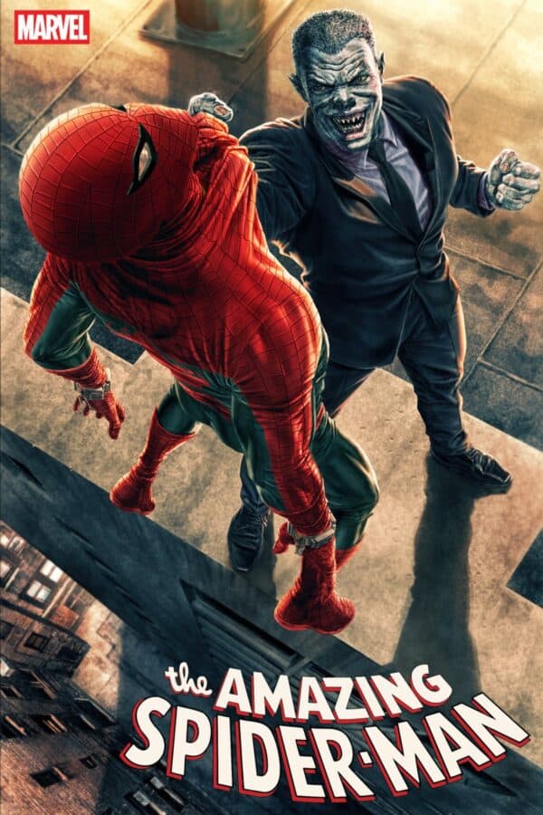 THE AMAZING SPIDER-MAN #34 - Lee Bermejo cover art