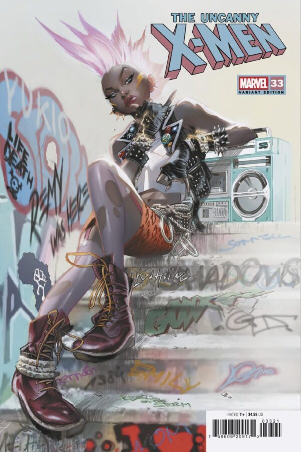 UNCANNY X-MEN #33 - Alexander Lozano cover art