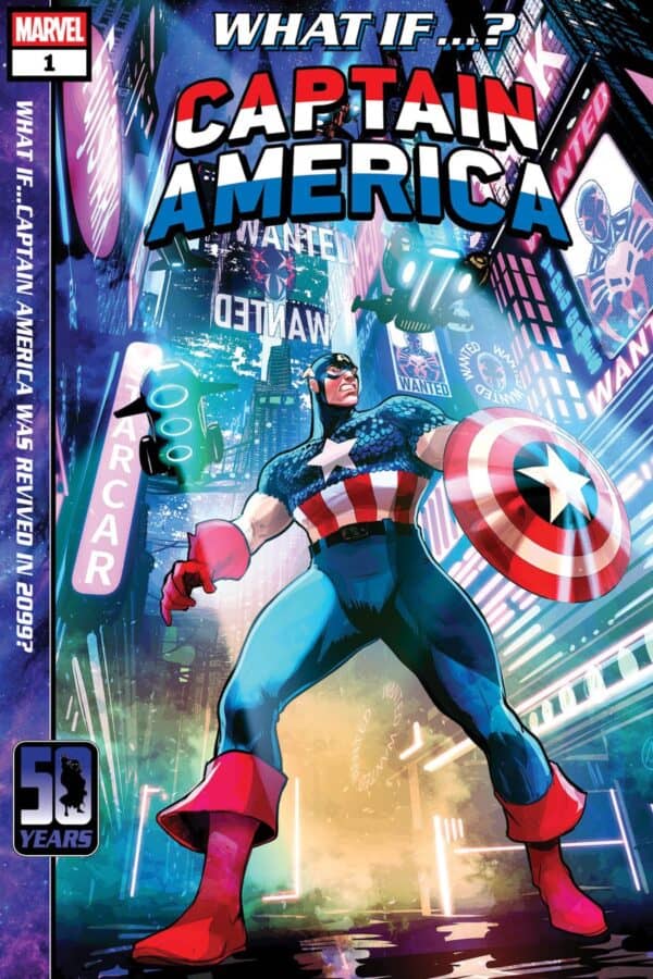 WHAT IF...? CAPTAIN AMERICA #1 - Main - Lucas Werneck cover art