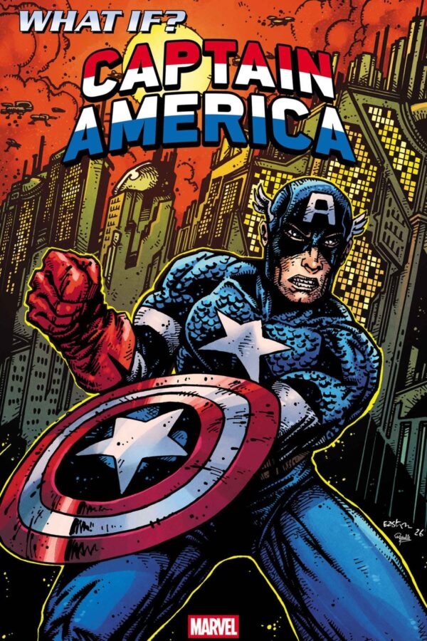 WHAT IF...? CAPTAIN AMERICA #1 - Kevin Eastman cover art
