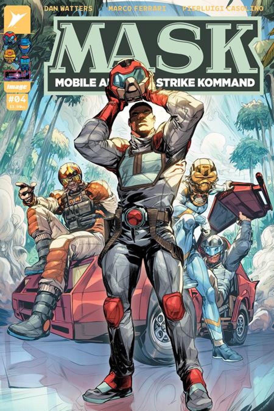 MASK #4 - Howard Porter, Romulo Fajardo Jr. cover art