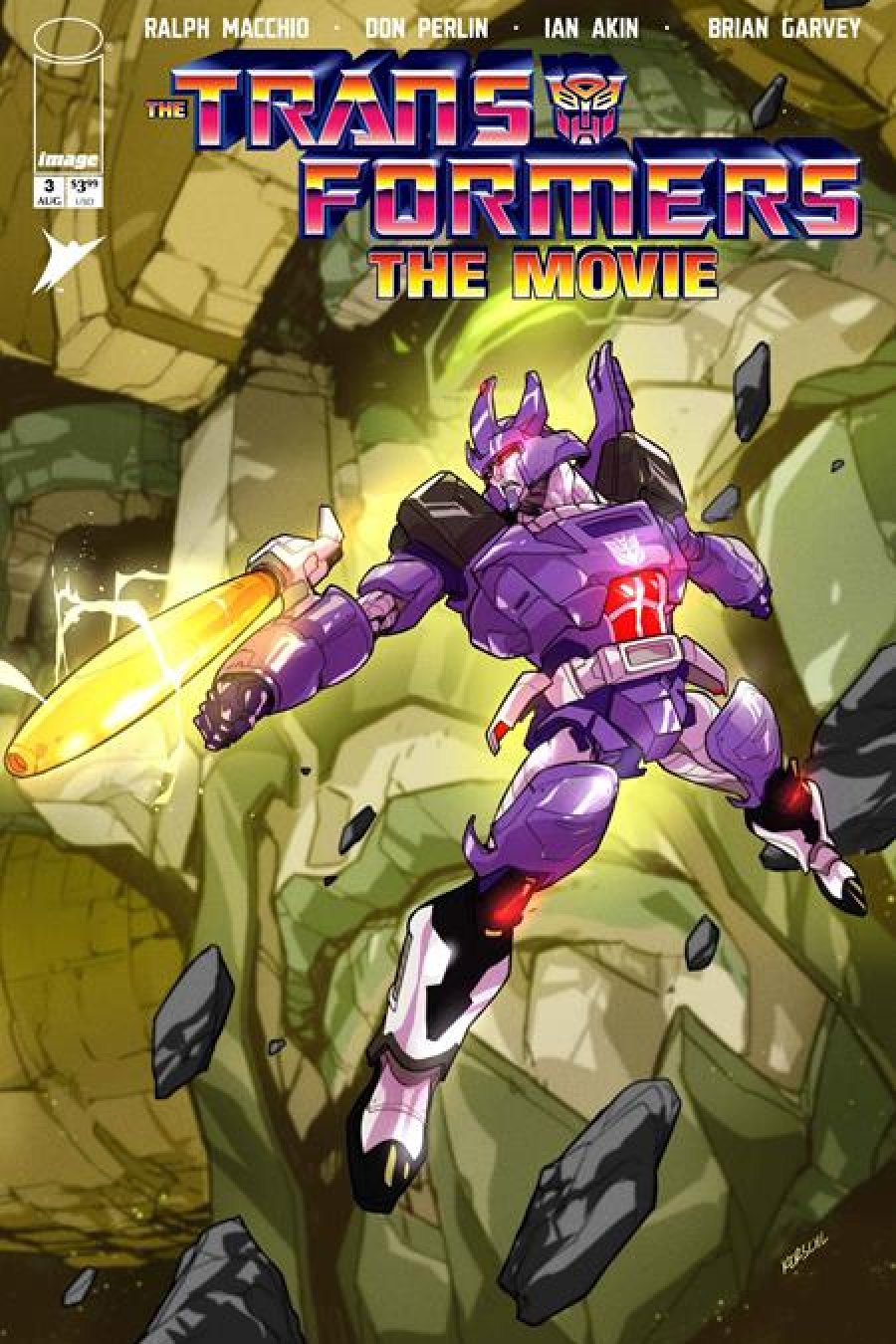 Transformers The Movie 40th Anniversary Edition #3 - Main - Karl Kerschl cover art
