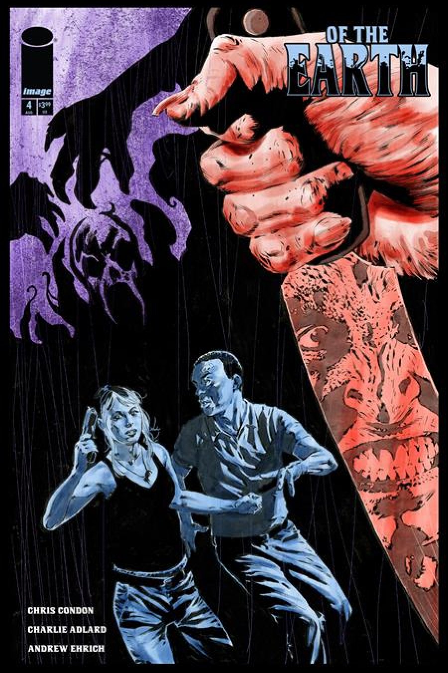 Of The Earth #4 - Mike Perkins cover art