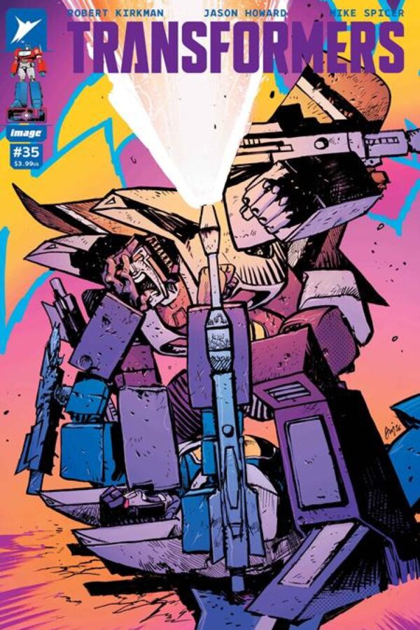 Transformers #35 - Daniel Warren Johnson, Mike Spicer cover art