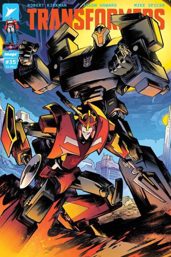 Transformers #35 - Jason Howard, Annalisa Leoni cover art