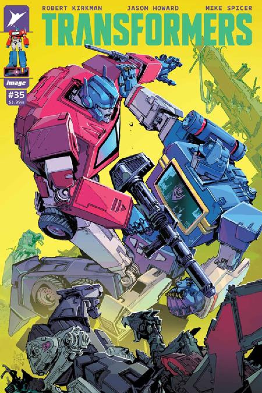 Transformers #35 - Michele Rubini, Matteo Vattani 1:25 cover art