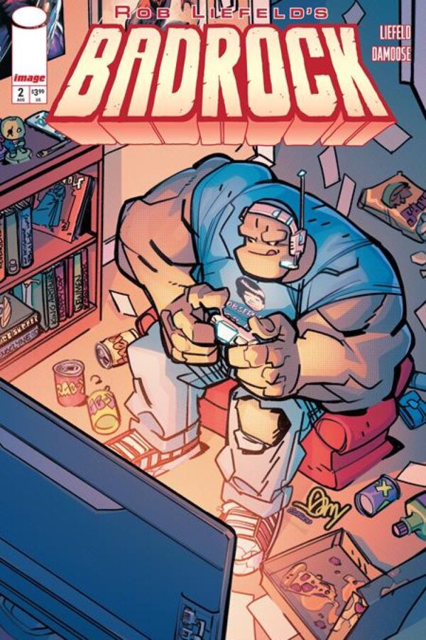 Badrock #2 - Rob Liefeld cover art