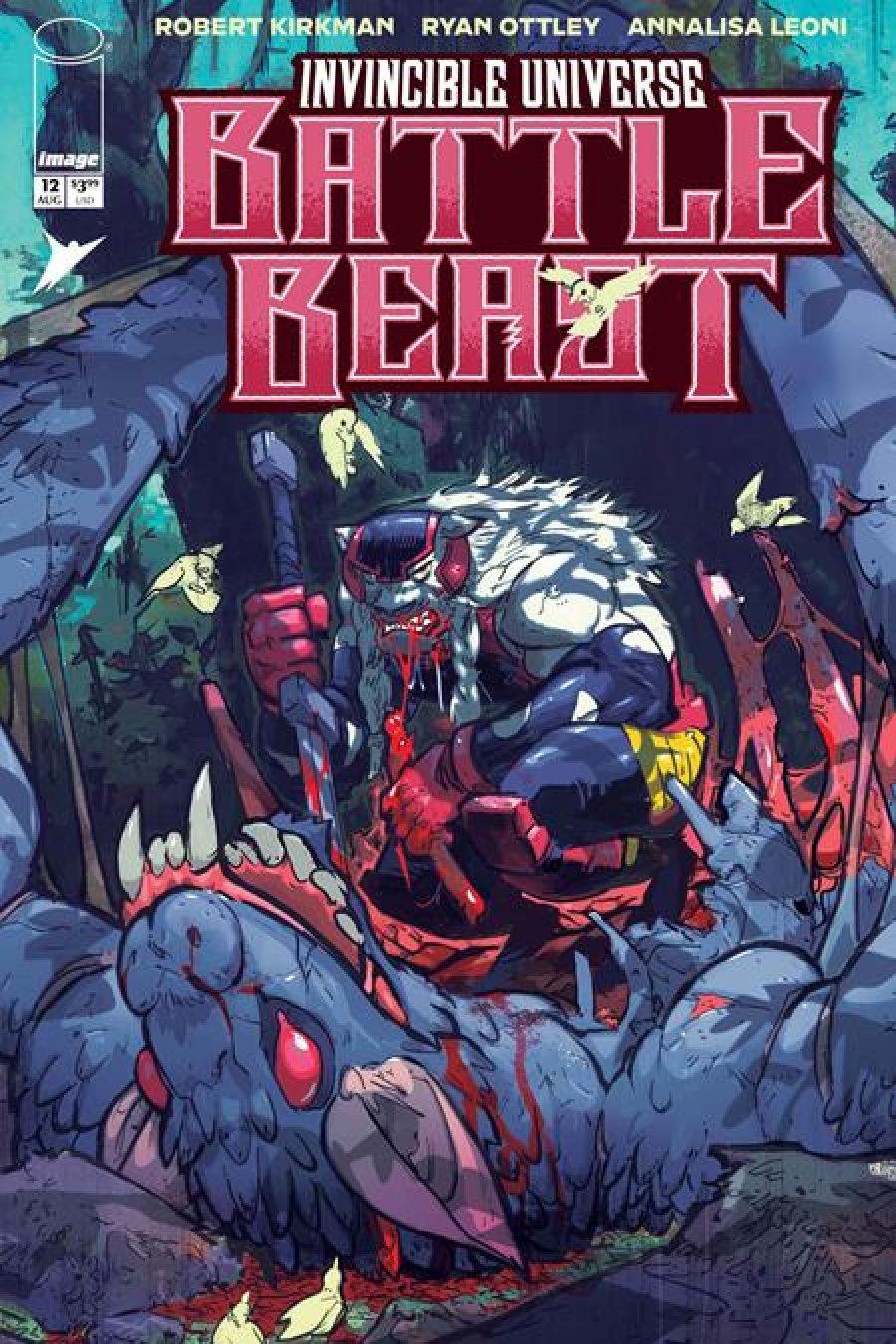 Invincible Universe Battle Beast #12 - Riley Rossmo 1:25 cover art