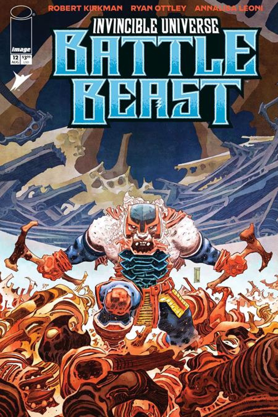 Invincible Universe Battle Beast #12 - Toni Fejzula 1:100 cover art