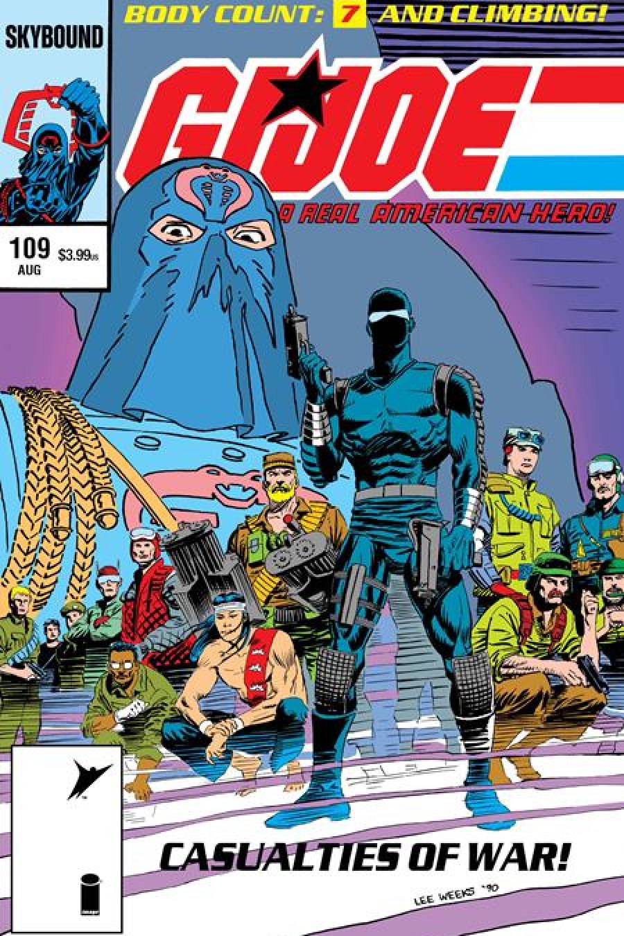 G.I. Joe A Real American Hero Hama Files #109 - Main - Lee Weeks cover art