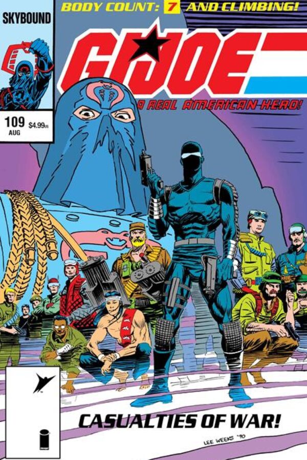 G.I. Joe A Real American Hero Hama Files #109 - Lee Weeks Foil cover art